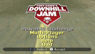 Tony Hawk's Downhill Jam - Screenshot - Game Select (World) - 2334x1344