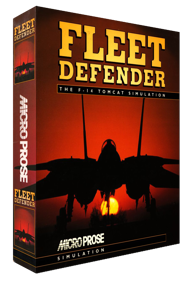 Fleet Defender: The F-14 Tomcat Simulation - Box - 3D (World) - 700x1013