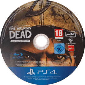 The Walking Dead: The Telltale Series: The Final Season - Disc (World) - 915x921