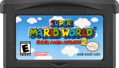 Super Mario Advance 2: Super Mario World - Cart - Front (North America) - 1000x574