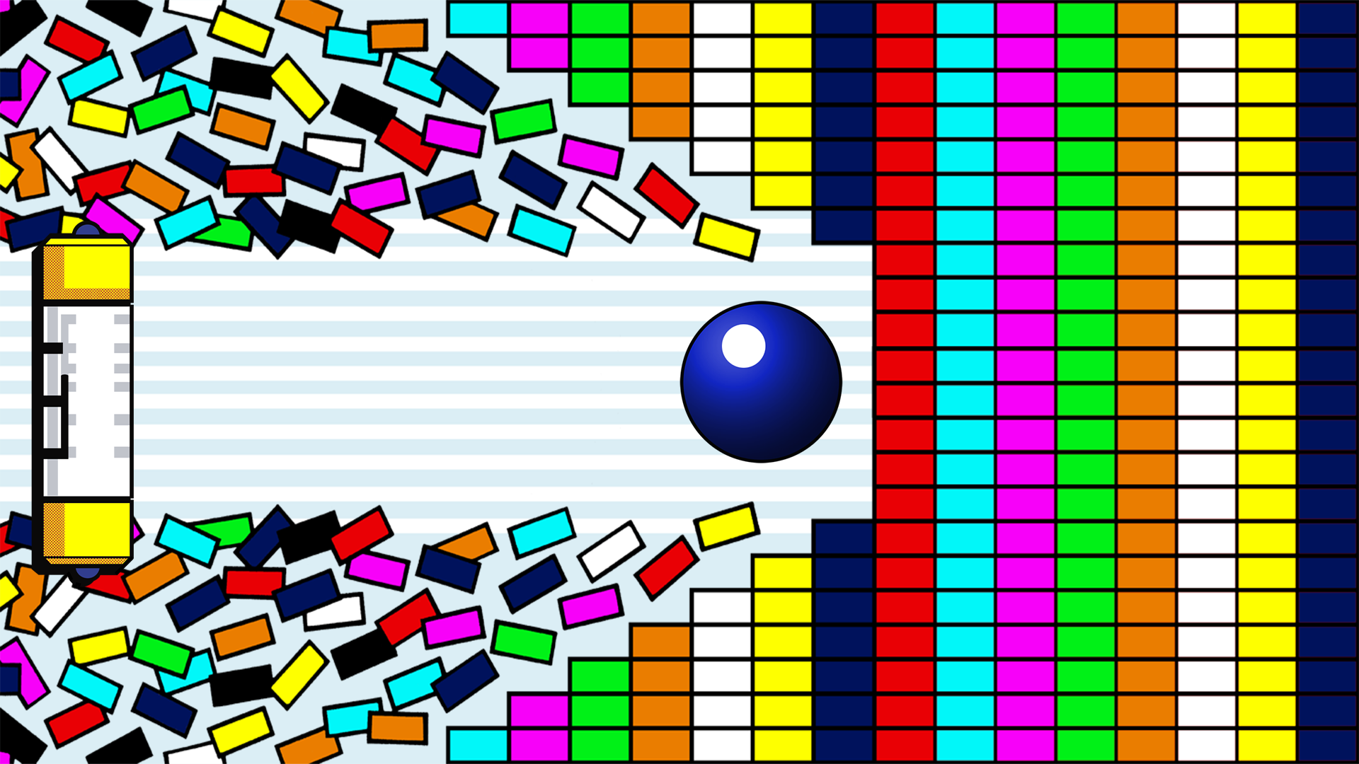 Illustration of Arkanoid