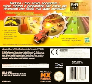 Micro Machines V4 - Box - Back (Italy) - 610x554