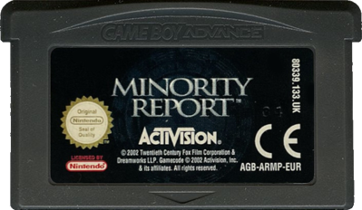 Minority Report: Everybody Runs - Cart - Front (Europe) - 702x408