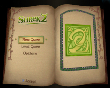Shrek 2 - Screenshot - Game Select (World) - 640x512