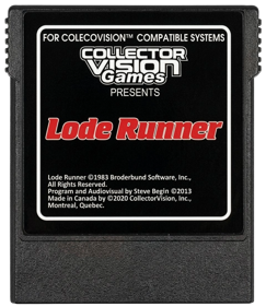 Lode Runner - Cart - Front (North America) - 960x1110