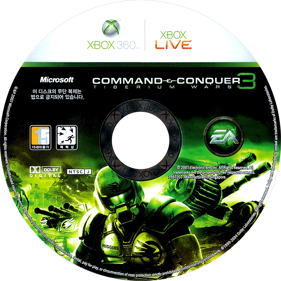 Command & Conquer 3: Tiberium Wars - Disc (Korea) - 684x684