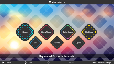 Picross S4 - Screenshot - Game Select (World) - 1920x1080