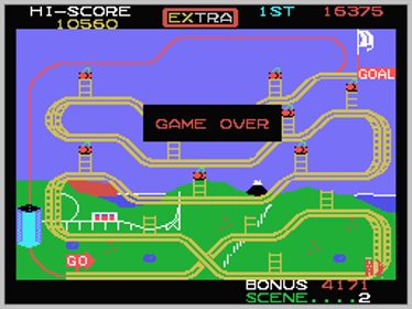 Mr. Do's Wild Ride - Screenshot - Game Over (World) - 256x192