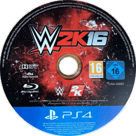 WWE 2K16 - Disc (Europe) - 1034x1033