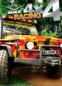 UAZ 4x4: Racing - Box - Front (World) - 780x1080