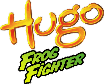 Hugo Frog Fighter - Clear Logo (Europe) - 2400x1932