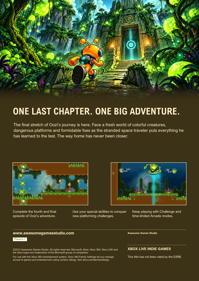 Oozi: Earth Adventure Episode 4 - Fanart - Box - Back (World) - 1700x2400