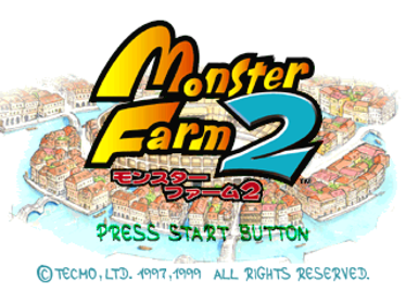 Monster Rancher 2 - Screenshot - Game Title (Japan) - 640x480