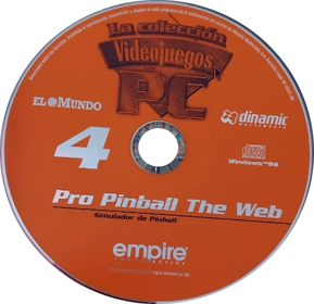 Pro Pinball: The Web - Disc (Spain) - 472x458