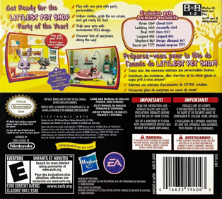 Littlest Pet Shop: Country Friends - Box - Back (North America) - 1145x1024