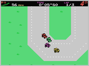 Burn Rubber - Screenshot - Gameplay (World) - 256x192