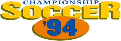 Championship Soccer '94 - Clear Logo (North America) - 3840x1321