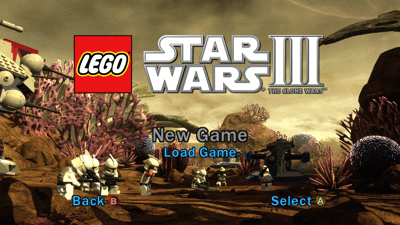 LEGO Star Wars III: The Clone Wars - Screenshot - Game Select (World) - 1280x720
