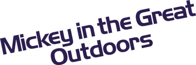 Mickey in the Great Outdoors - Clear Logo (North America) - 2400x803