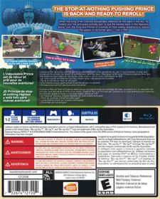 Katamari Damacy: REROLL - Box - Back (North America) - 643x800