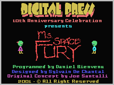 Ms. Space Fury - Screenshot - Game Title (World) - 256x192
