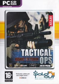 Tactical Ops: Assault on Terror - Box - Front (Europe) - 561x800