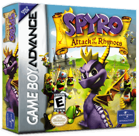 Spyro: Attack of the Rhynocs - Box - 3D (North America) - 1016x998