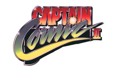 Captain Comic II: Fractured Reality - Clear Logo (World) - 4000x2380