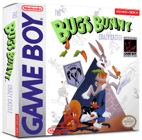 The Bugs Bunny Crazy Castle - Box - 3D (North America) - 1016x998