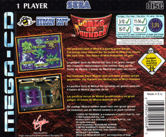 Lords of Thunder - Box - Back (Europe) - 1290x1062