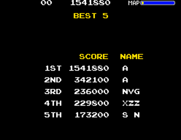 Exzisus (Magnet System) - Screenshot - High Scores (Spain) - 248x192