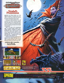 Ravenloft: Strahd's Possession - Advertisement Flyer - Front (United Kingdom) - 2505x3240