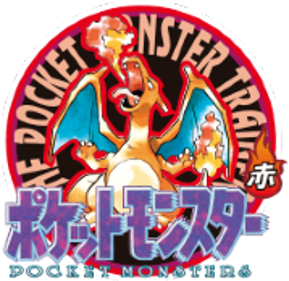 Pokémon Red Version - Clear Logo (Japan) - 179x174