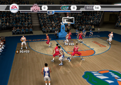 NCAA March Madness 08 - Screenshot - Gameplay (North America) - 639x448