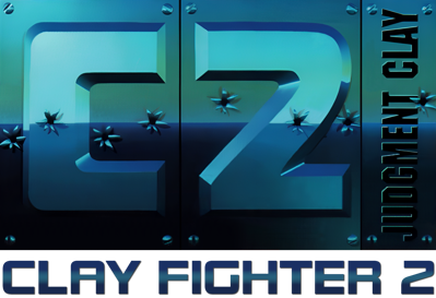 Clay Fighter 2: Judgment Clay - Clear Logo (World) - 2045x1399