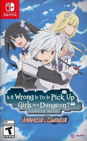 Is It Wrong to Try to Pick Up Girls in a Dungeon? Infinite Combate - Box - Front (North America) - 754x1228