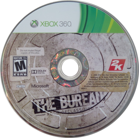 The Bureau: XCOM Declassified - Disc (North America) - 1122x1111