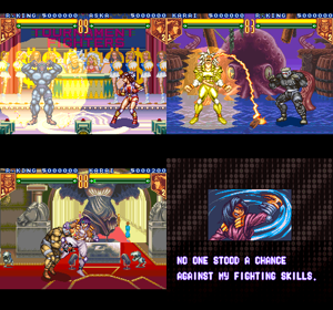 Teenage Mutant Ninja Turtles: Tournament Fighters Grandmasters Edition - Screenshot - Gameplay (World) - 512x478