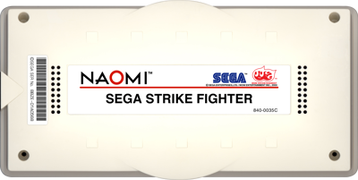 Sega Strike Fighter - Cart - Front (North America) - 3027x1522