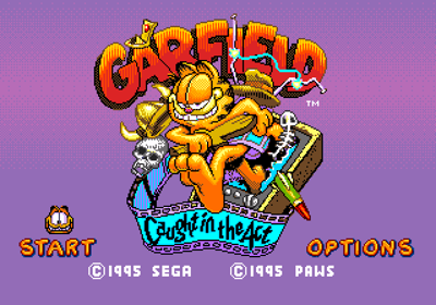 Garfield: Caught in the Act - Screenshot - Game Title (World) - 640x448