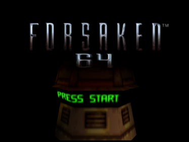 Forsaken 64 - Screenshot - Game Title (United Kingdom) - 798x599