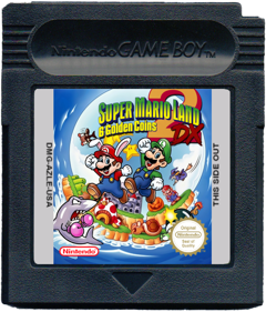 Super Mario Land 2: 6 Golden Coins DX - Fanart - Cart - Front (Europe) - 675x790