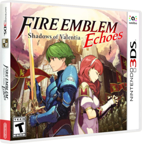Fire Emblem Echoes: Shadows of Valentia - Box - 3D (North America) - 841x856