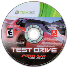 Test Drive: Ferrari Racing Legends - Disc (North America) - 900x900