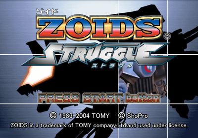 Zoids Struggle - Screenshot - Game Title (Japan) - 640x448