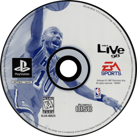 NBA Live 98 - Disc (North America) - 700x700