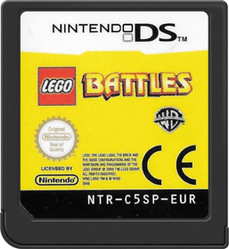 LEGO Battles - Cart - Front (Europe) - 517x564