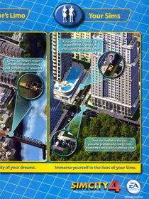 SimCity 4 - Advertisement Flyer - Front (United States) - 1649x2200