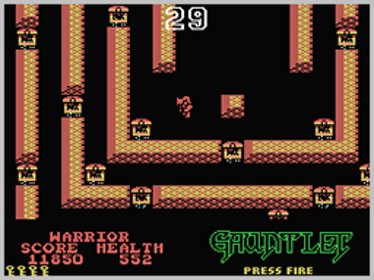 Gauntlet - Screenshot - Gameplay (World) - 256x192