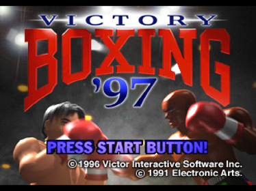 Victory Boxing: Champion Edition - Screenshot - Game Title (Europe) - 640x480